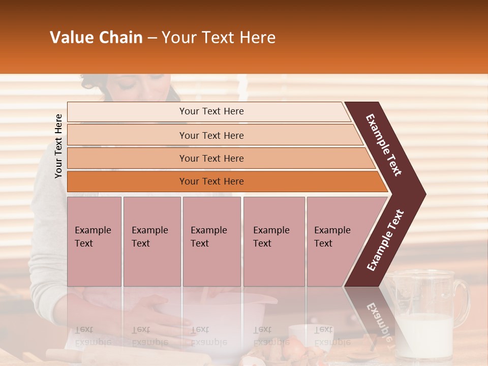 Downtown Globe View PowerPoint Template