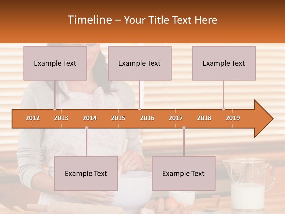 Downtown Globe View PowerPoint Template