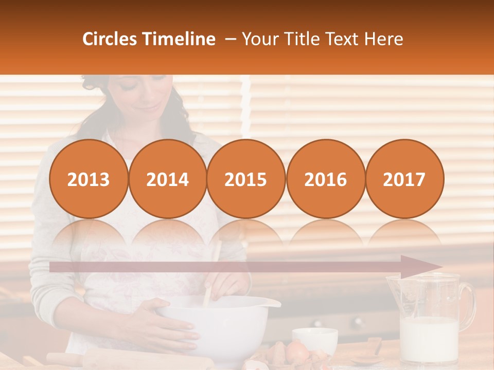 Downtown Globe View PowerPoint Template