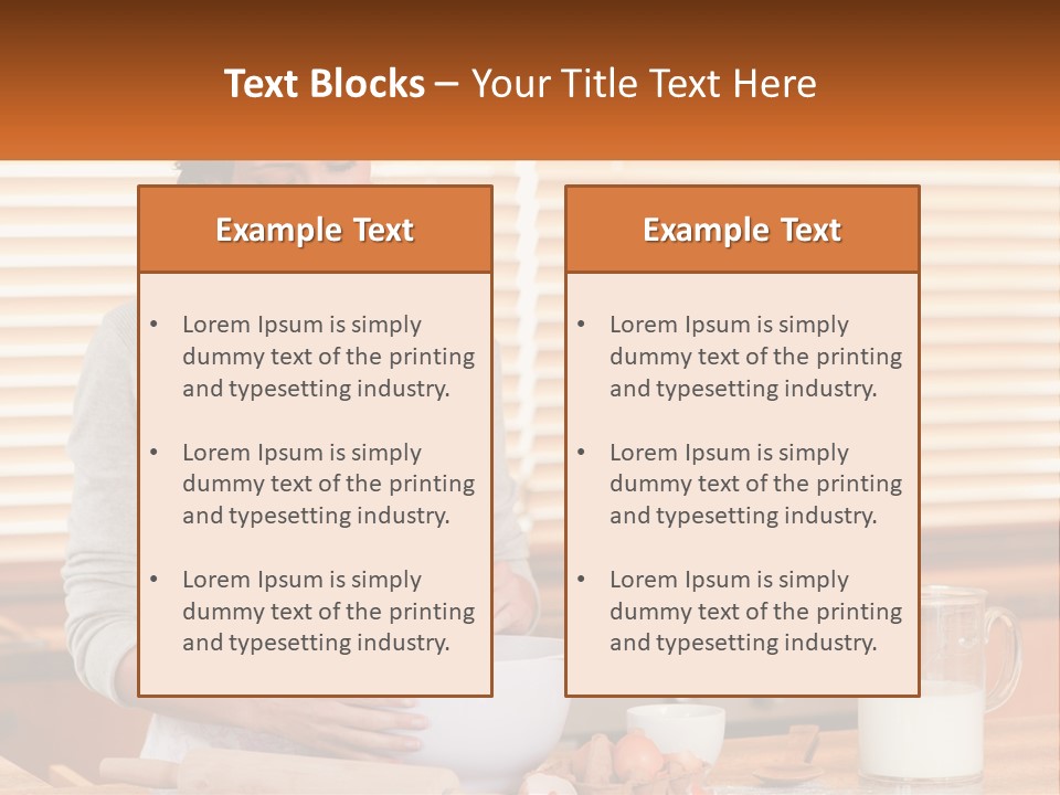 Downtown Globe View PowerPoint Template