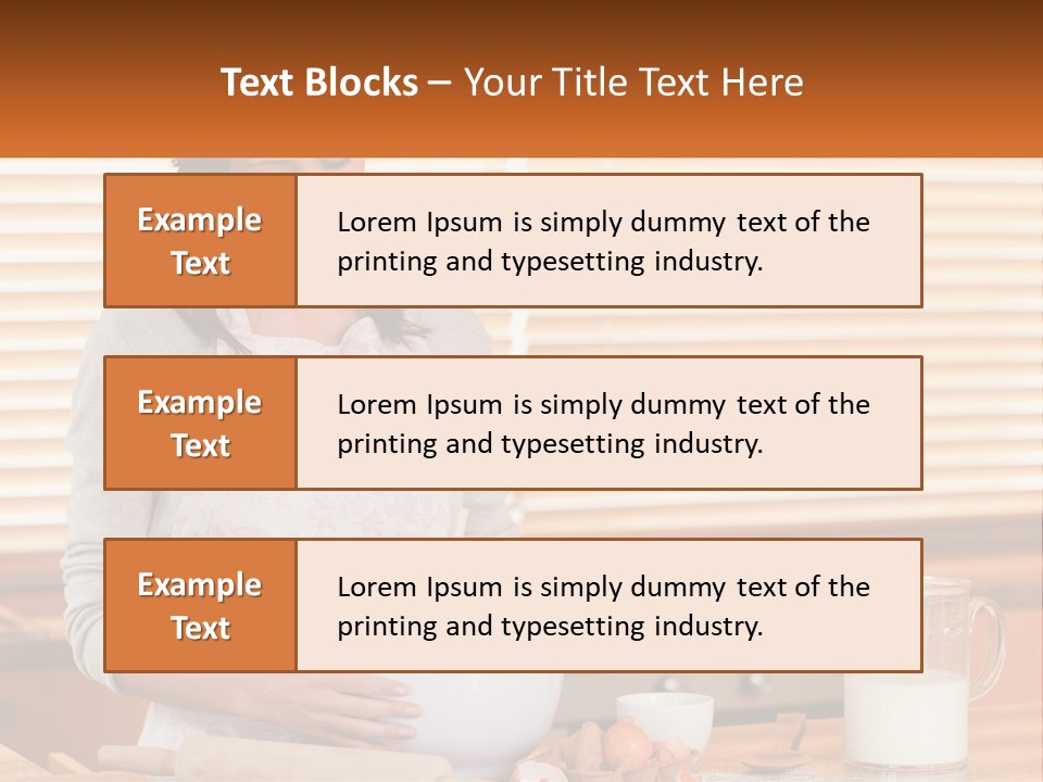 Downtown Globe View PowerPoint Template