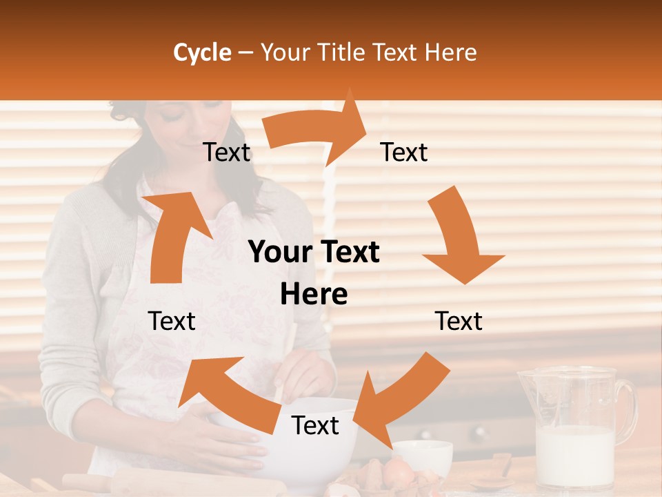 Downtown Globe View PowerPoint Template
