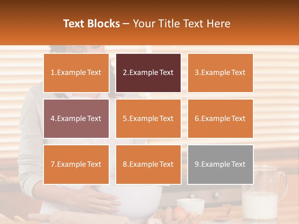 Downtown Globe View PowerPoint Template