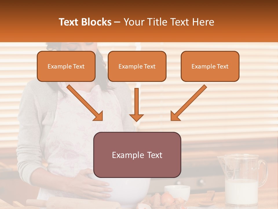 Downtown Globe View PowerPoint Template