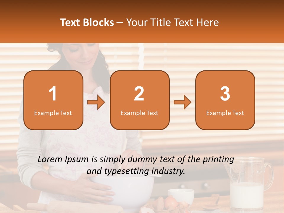 Downtown Globe View PowerPoint Template