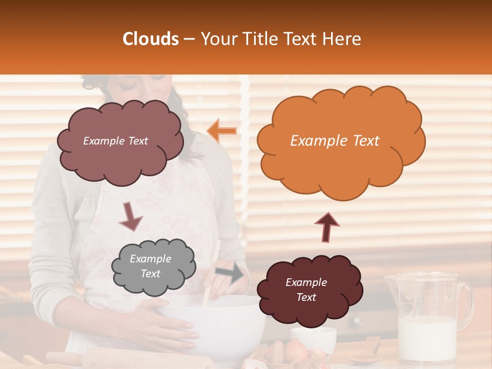 Downtown Globe View PowerPoint Template