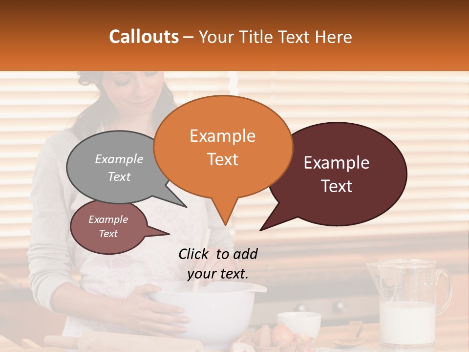 Downtown Globe View PowerPoint Template