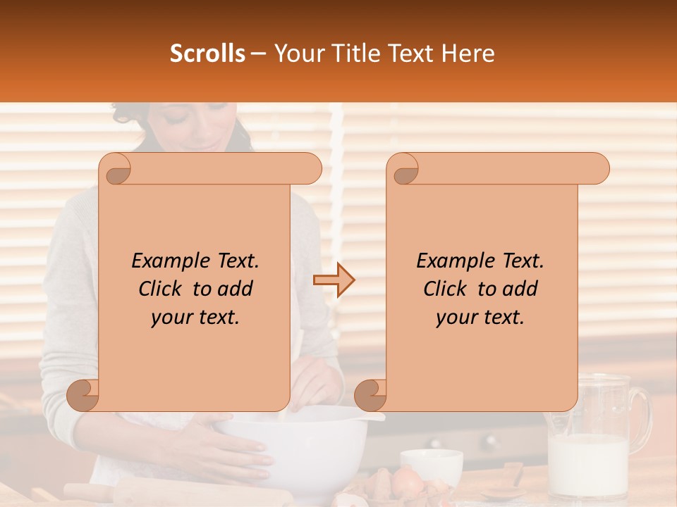 Downtown Globe View PowerPoint Template