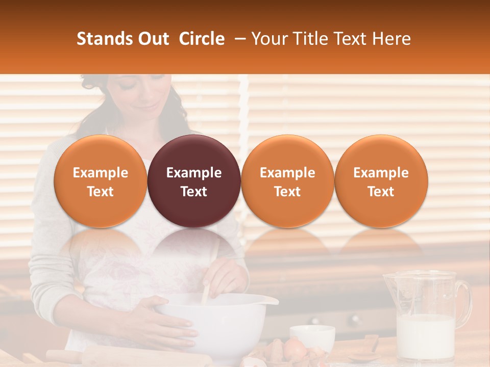 Downtown Globe View PowerPoint Template