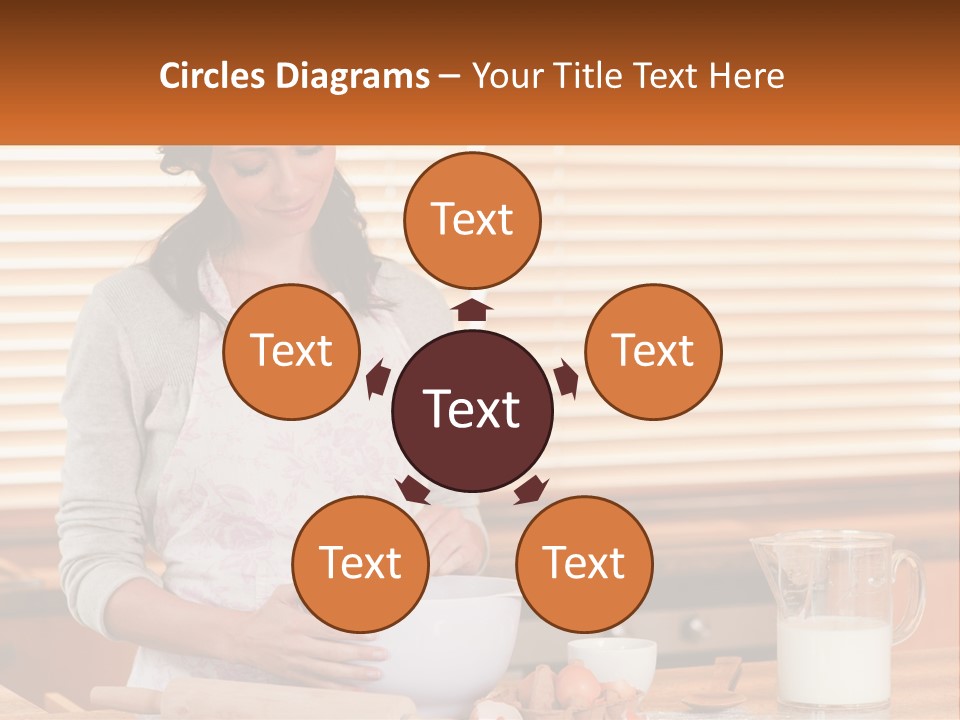 Downtown Globe View PowerPoint Template