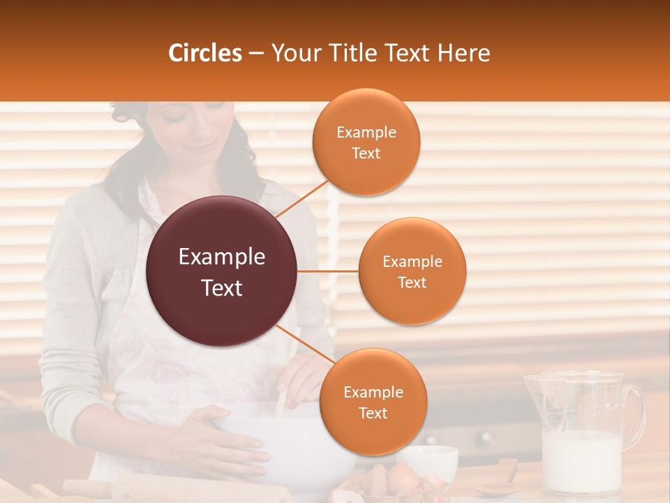 Downtown Globe View PowerPoint Template