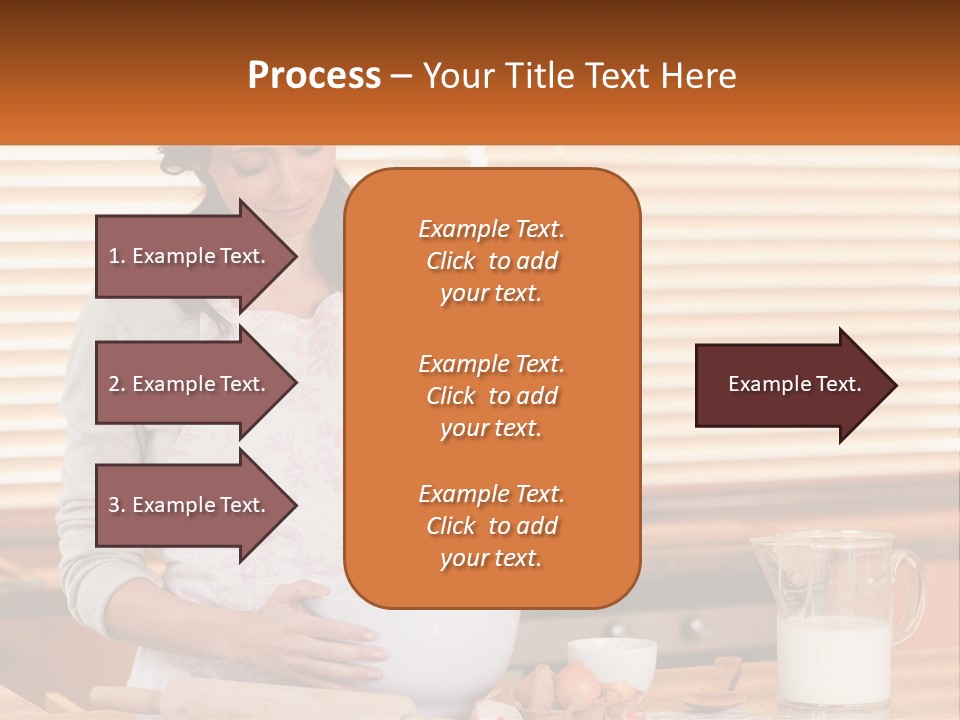 Downtown Globe View PowerPoint Template