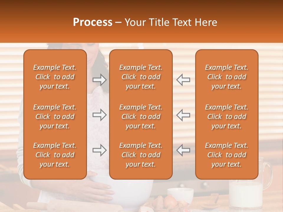 Downtown Globe View PowerPoint Template