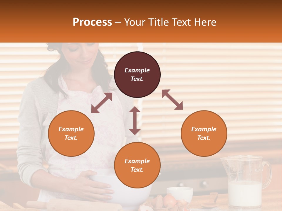 Downtown Globe View PowerPoint Template