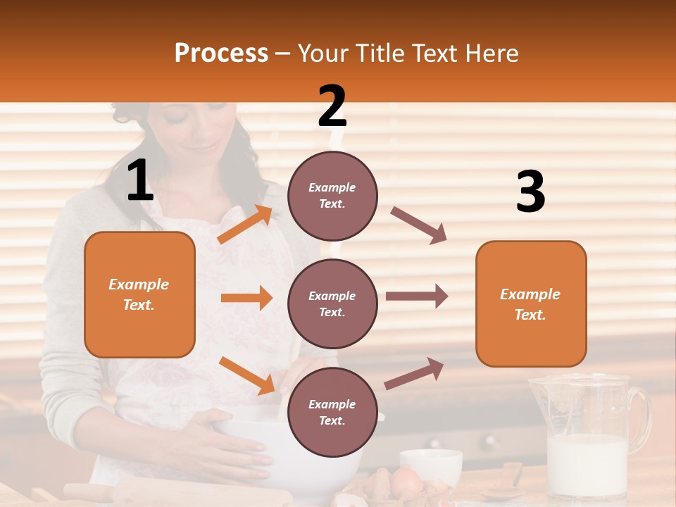 Downtown Globe View PowerPoint Template
