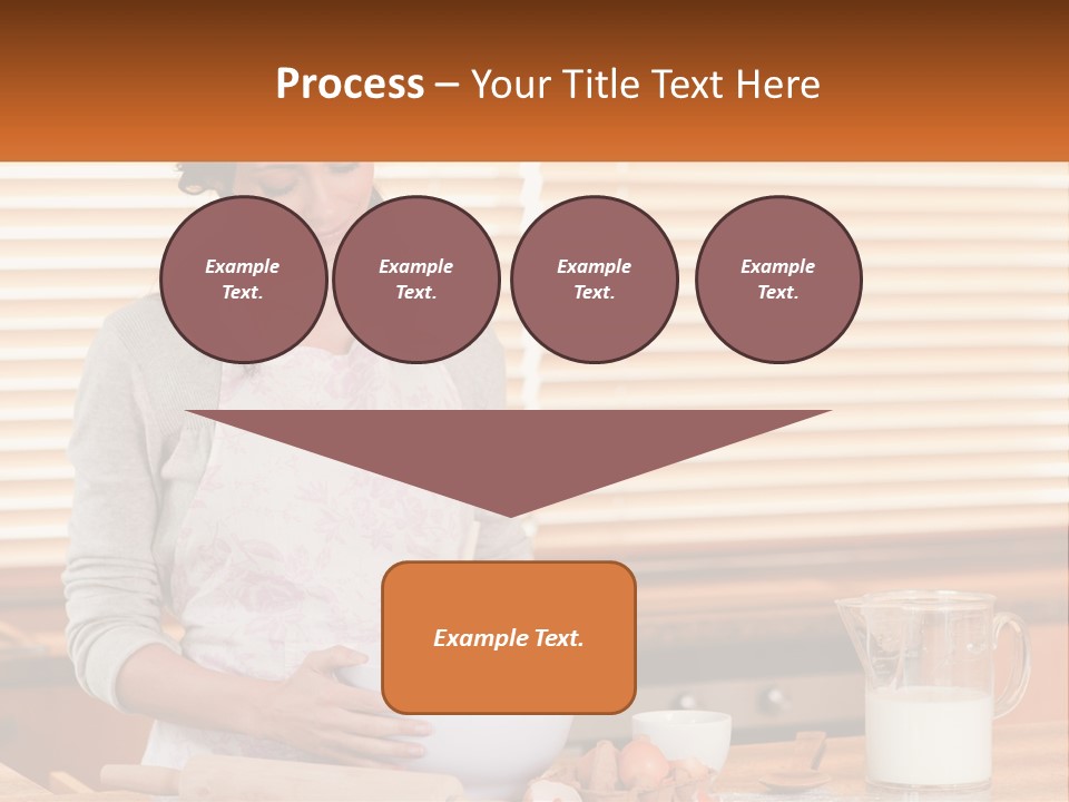 Downtown Globe View PowerPoint Template