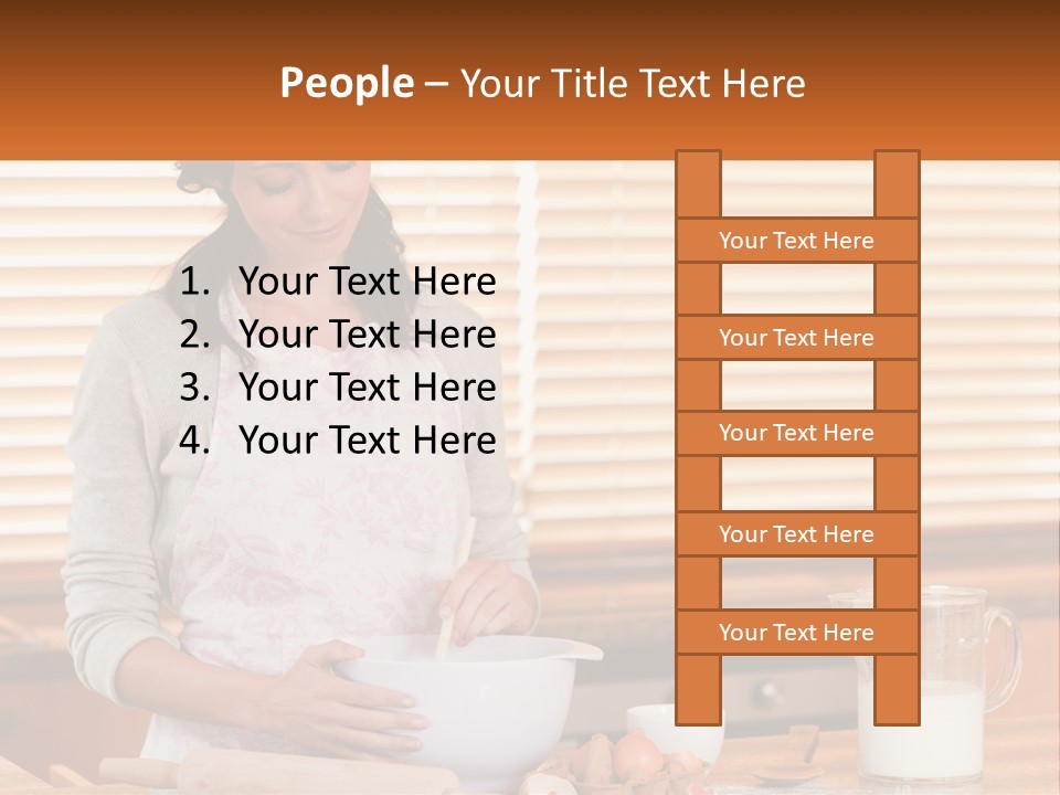 Downtown Globe View PowerPoint Template