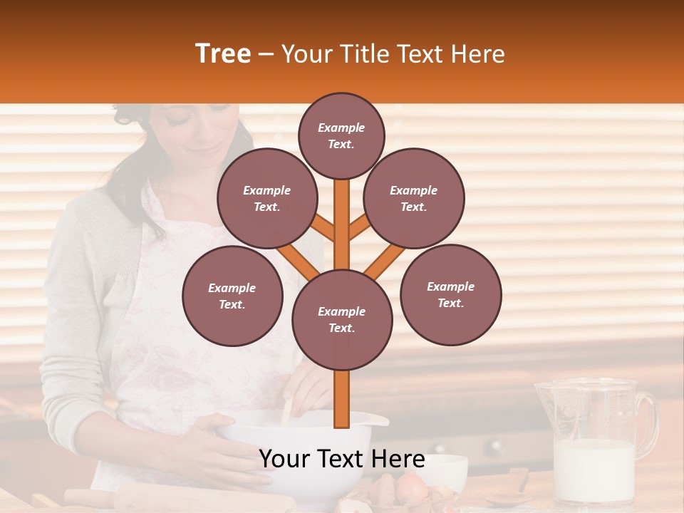 Downtown Globe View PowerPoint Template