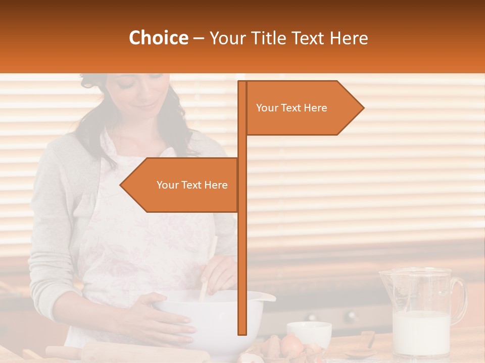 Downtown Globe View PowerPoint Template