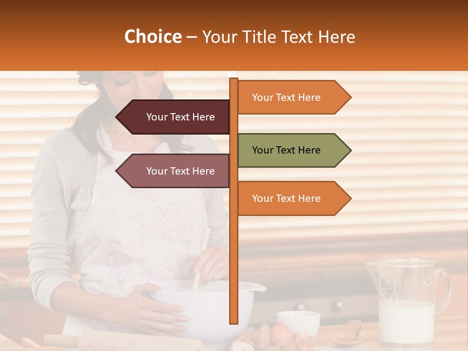 Downtown Globe View PowerPoint Template