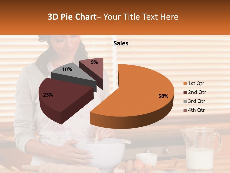 Downtown Globe View PowerPoint Template