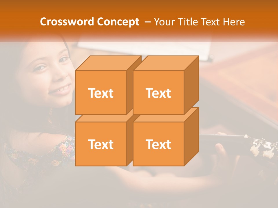 Downtown Urban Square PowerPoint Template