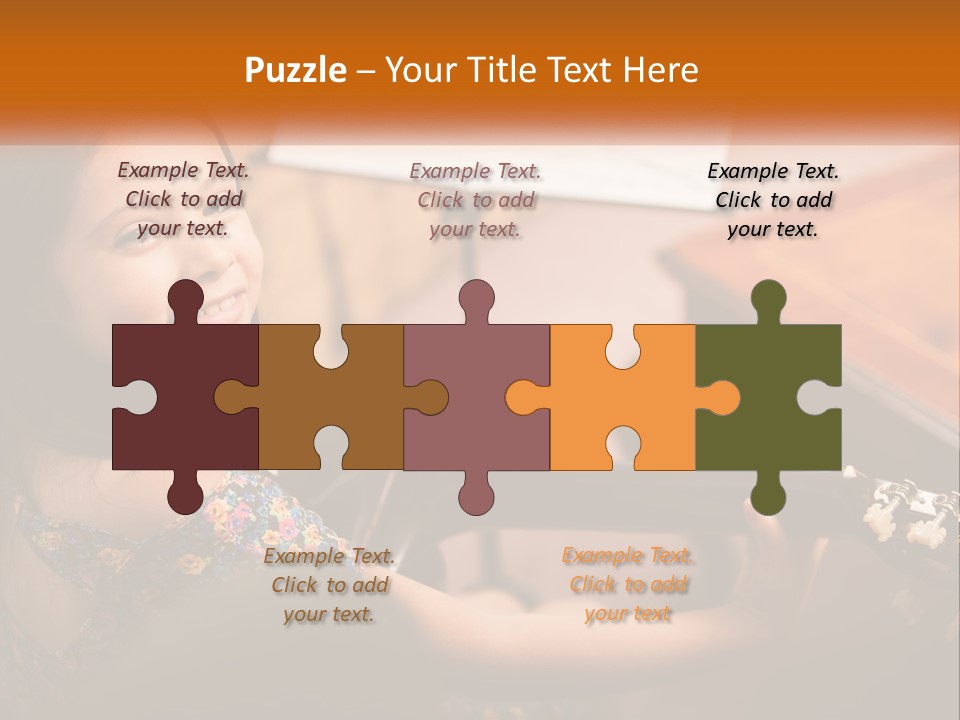 Downtown Urban Square PowerPoint Template