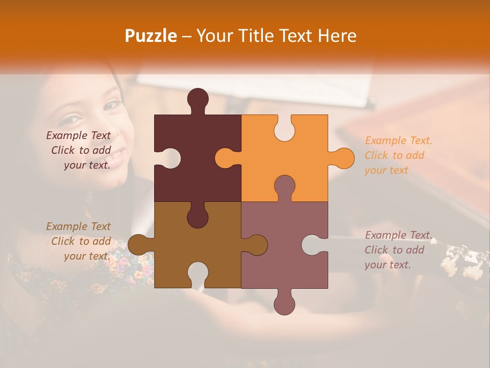 Downtown Urban Square PowerPoint Template