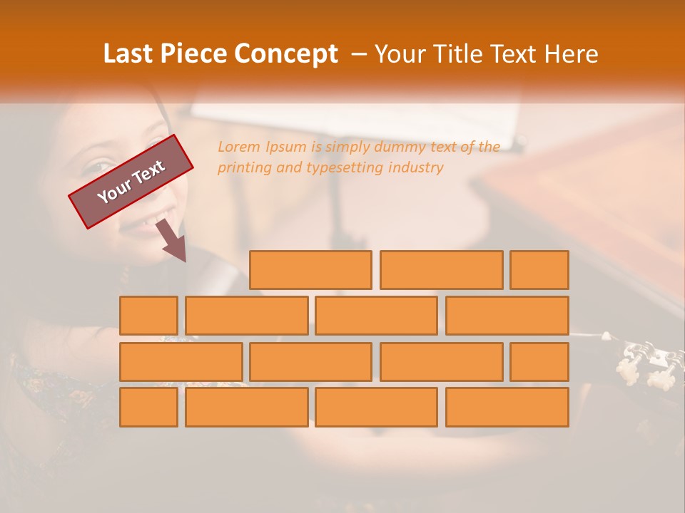 Downtown Urban Square PowerPoint Template