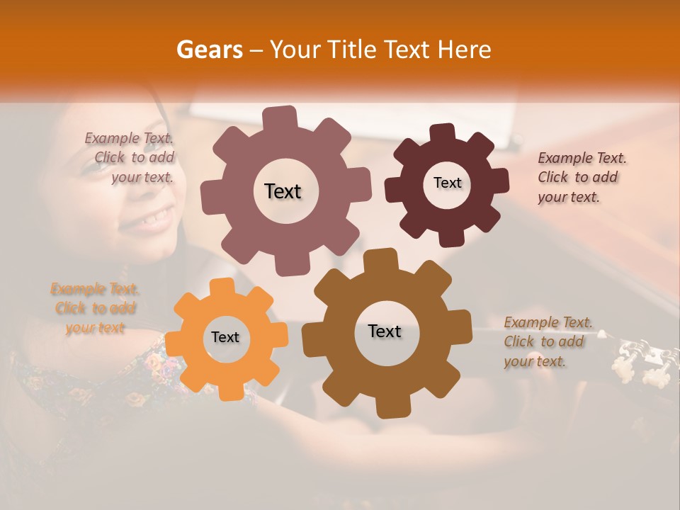 Downtown Urban Square PowerPoint Template