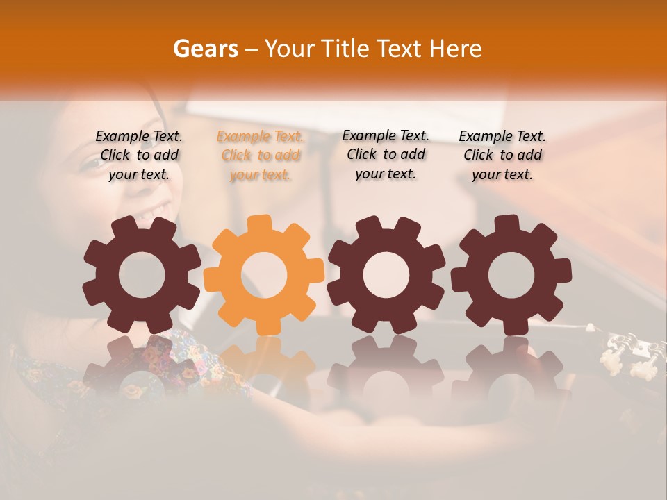 Downtown Urban Square PowerPoint Template