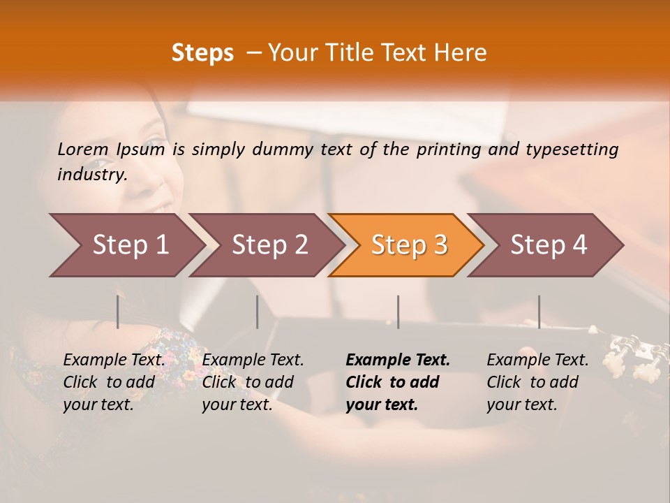 Downtown Urban Square PowerPoint Template