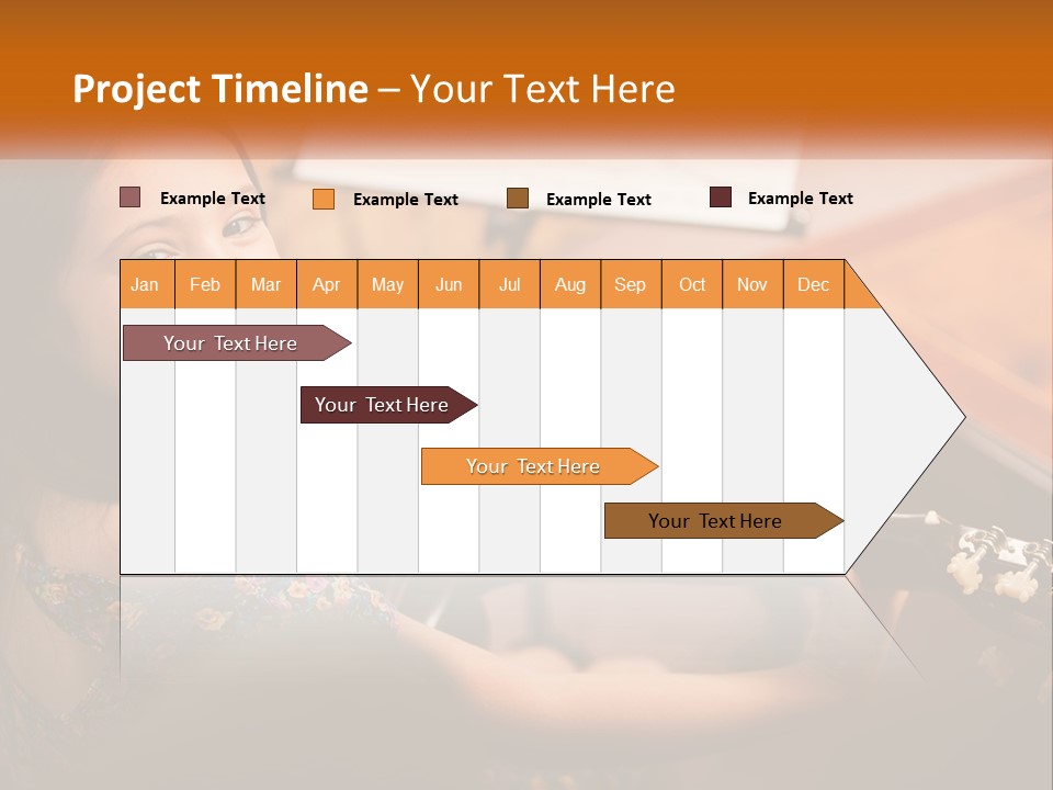 Downtown Urban Square PowerPoint Template
