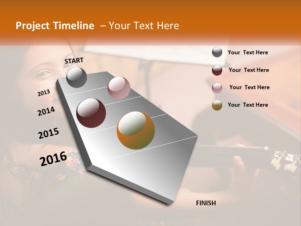 Downtown Urban Square PowerPoint Template