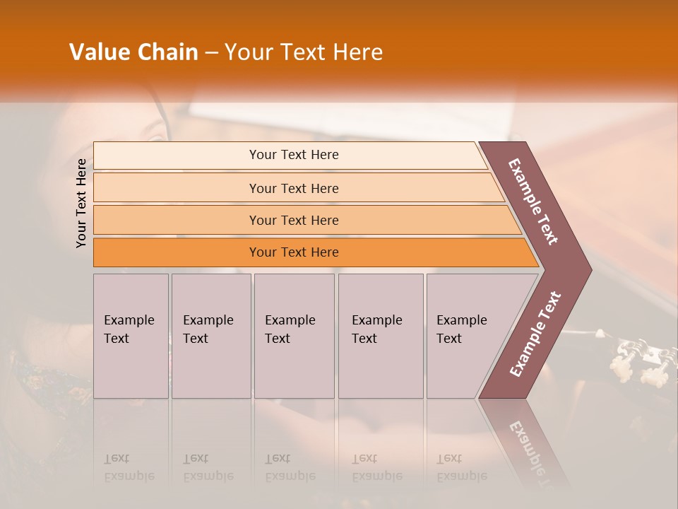 Downtown Urban Square PowerPoint Template