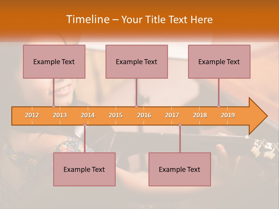 Downtown Urban Square PowerPoint Template