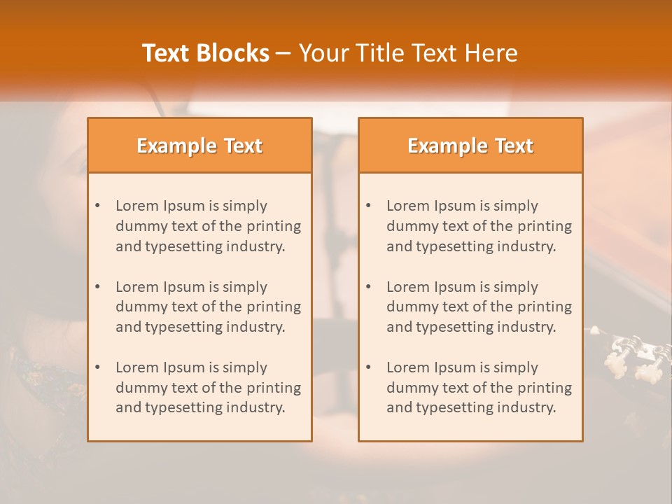 Downtown Urban Square PowerPoint Template