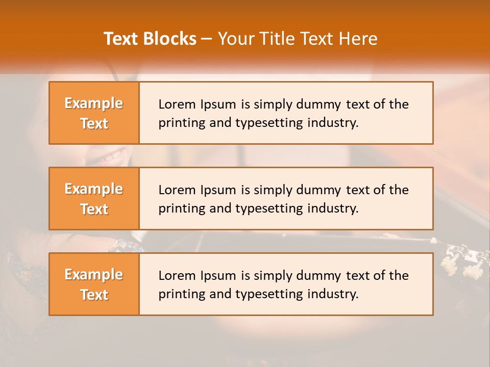 Downtown Urban Square PowerPoint Template