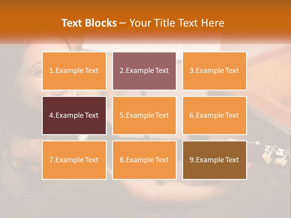 Downtown Urban Square PowerPoint Template