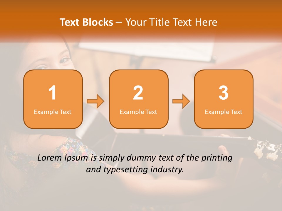 Downtown Urban Square PowerPoint Template