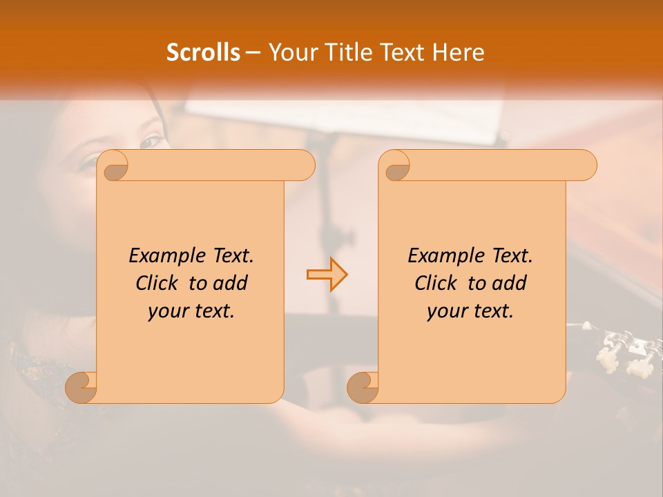 Downtown Urban Square PowerPoint Template