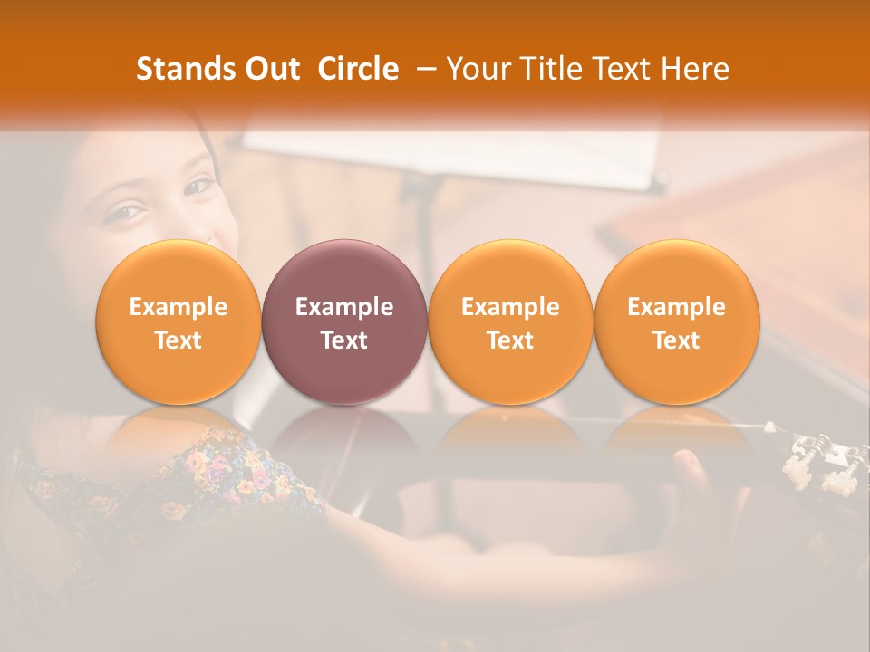 Downtown Urban Square PowerPoint Template