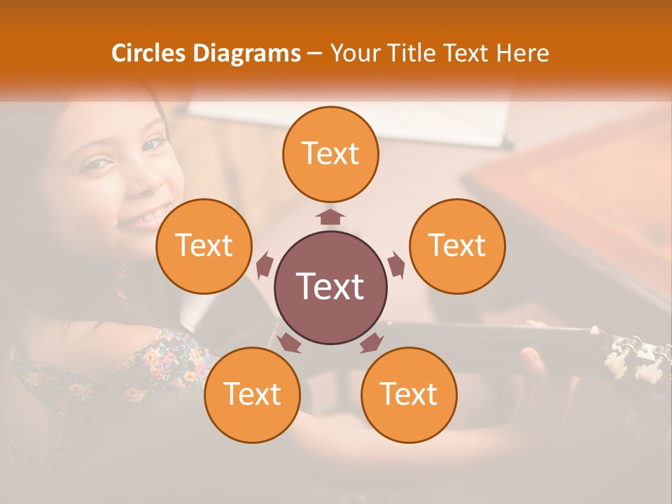 Downtown Urban Square PowerPoint Template