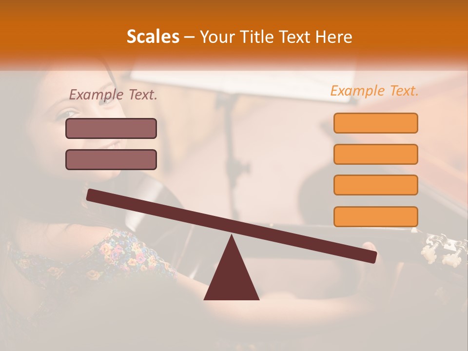 Downtown Urban Square PowerPoint Template