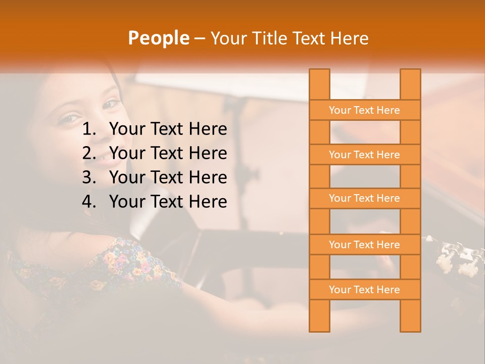 Downtown Urban Square PowerPoint Template