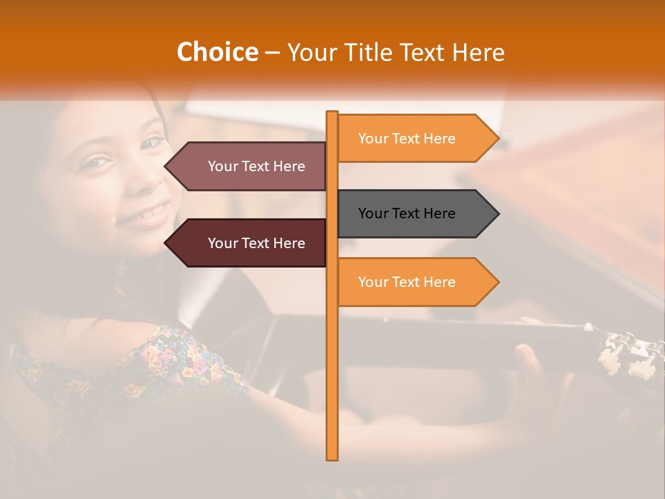 Downtown Urban Square PowerPoint Template