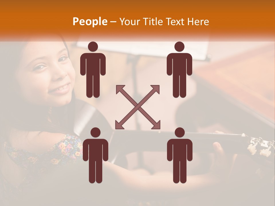 Downtown Urban Square PowerPoint Template