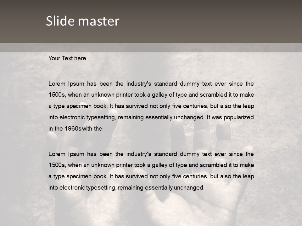 Background Globe Ball PowerPoint Template