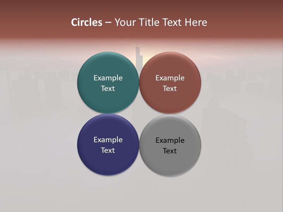 Tall Ball Light PowerPoint Template