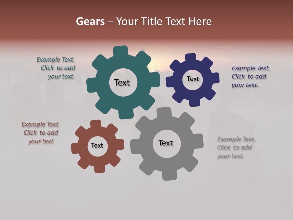 Tall Ball Light PowerPoint Template